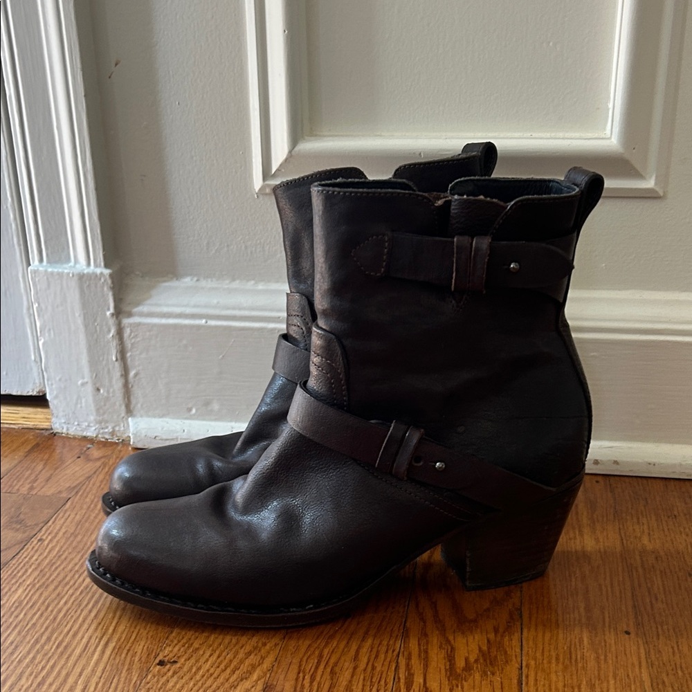 Rag & Bone Dark Brown Ankle Boots